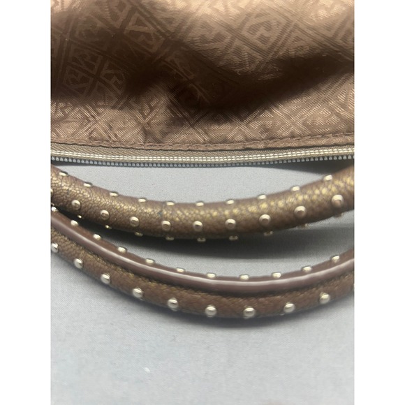 Relic‎ Bright Geometric Print Hobo Handbag With Studded Handles - Picture 6 of 6